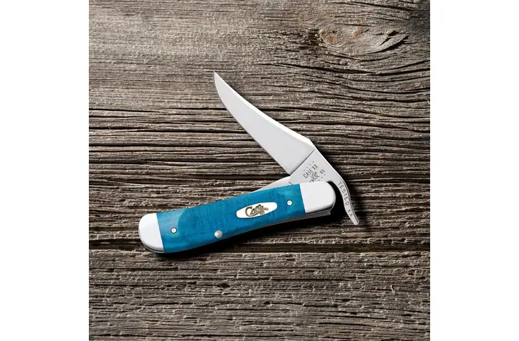 Case Bone Sawcut Jig RussLock Folding Knife - view 5